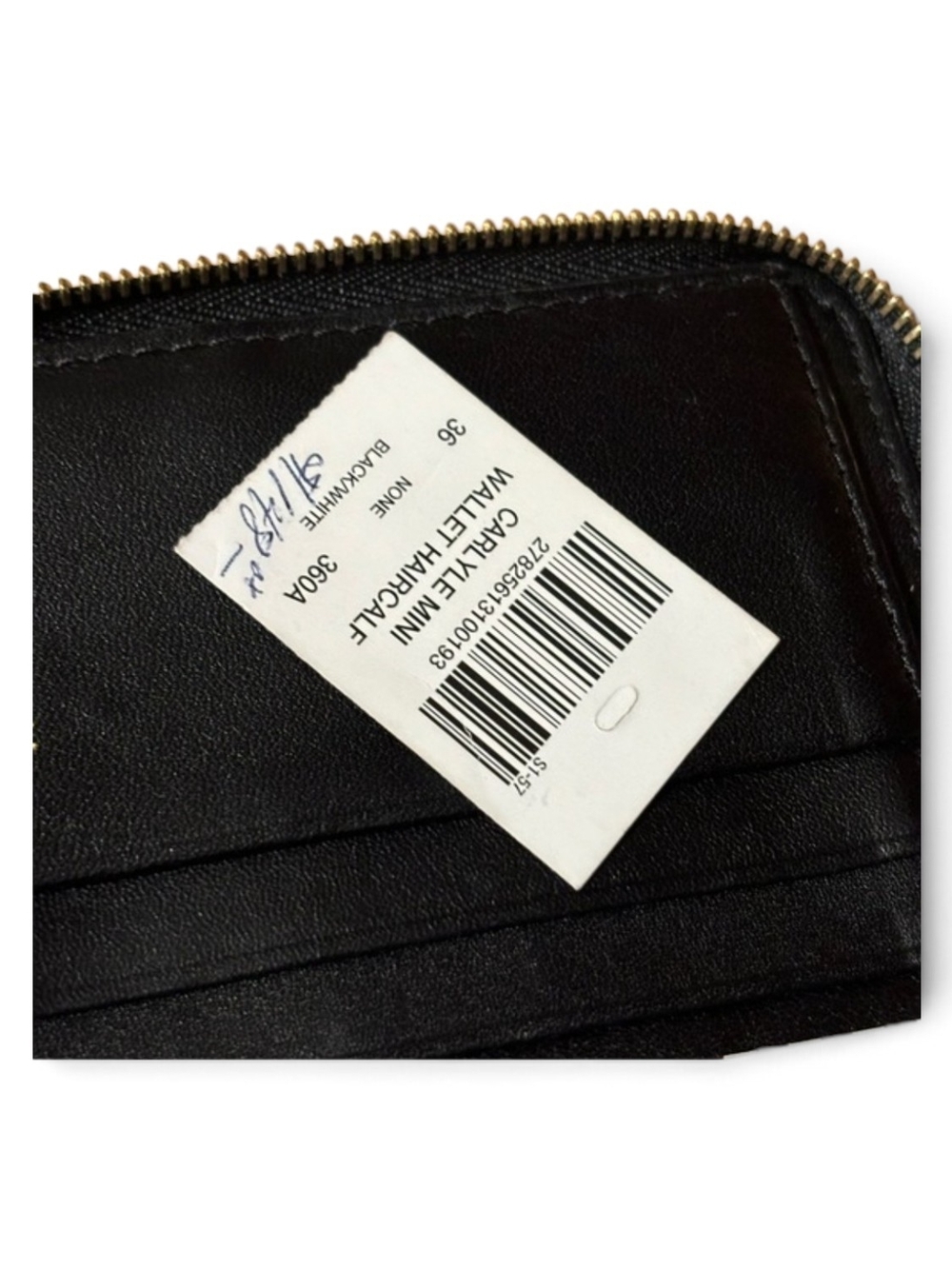 Henri Bendel Carlyle Mini Zip-Around Wallet. - Picture 9 of 9
